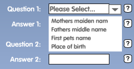 Security Questions that aren't so secure.